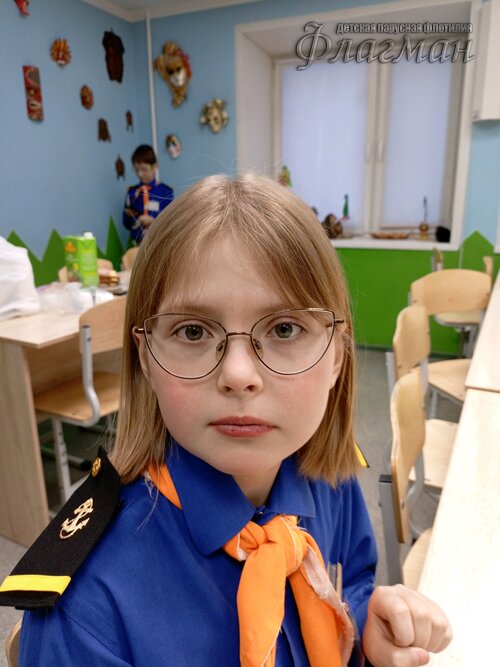 Занятиях в детском клубе «Флагман»